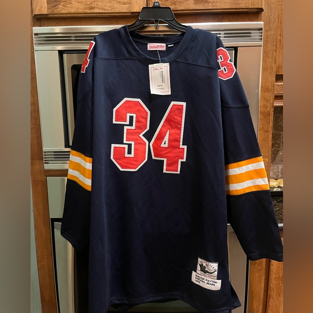 NWT Mitchell & Mess Walter Payton Chicago Bears Men’s Jersey #34